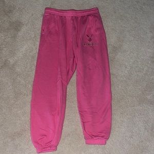 Playboy sweatpants, never worn, size M